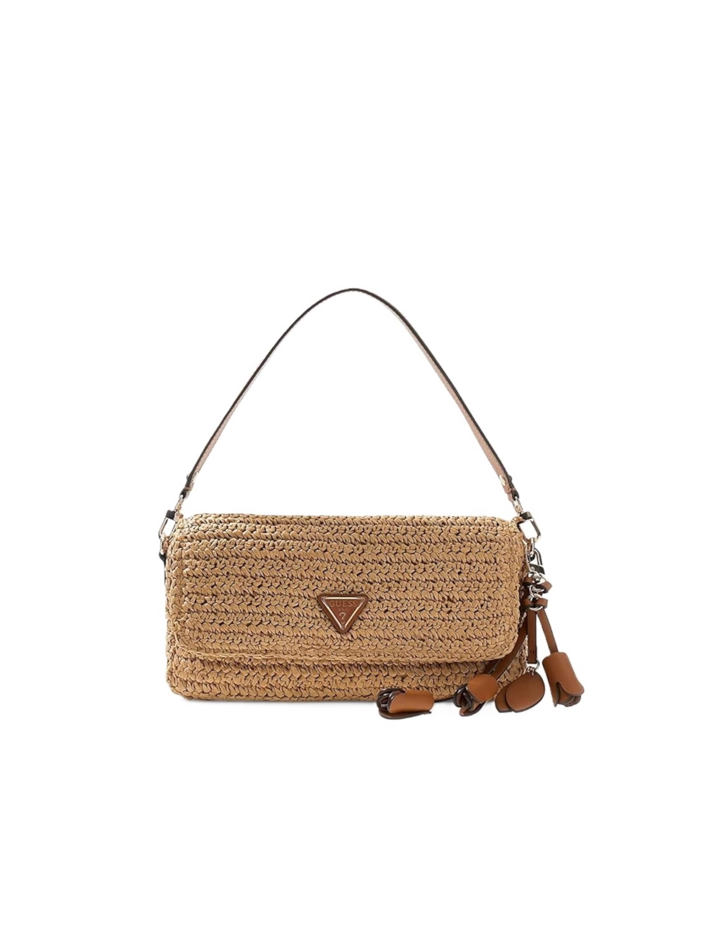 Borsa a spalla 'WG992319' di GUESS in beige: frontale