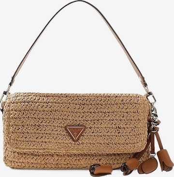 Borsa a spalla 'WG992319' di GUESS in beige: frontale