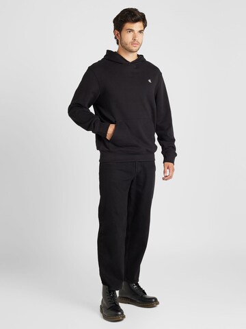 Calvin Klein Jeans Sweatshirt in Schwarz