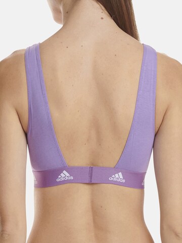 ADIDAS SPORTSWEAR Bustier BH ' SCOOP BRALETTE ' in Lila