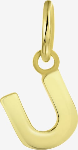 Lucardi Pendant in Gold: front