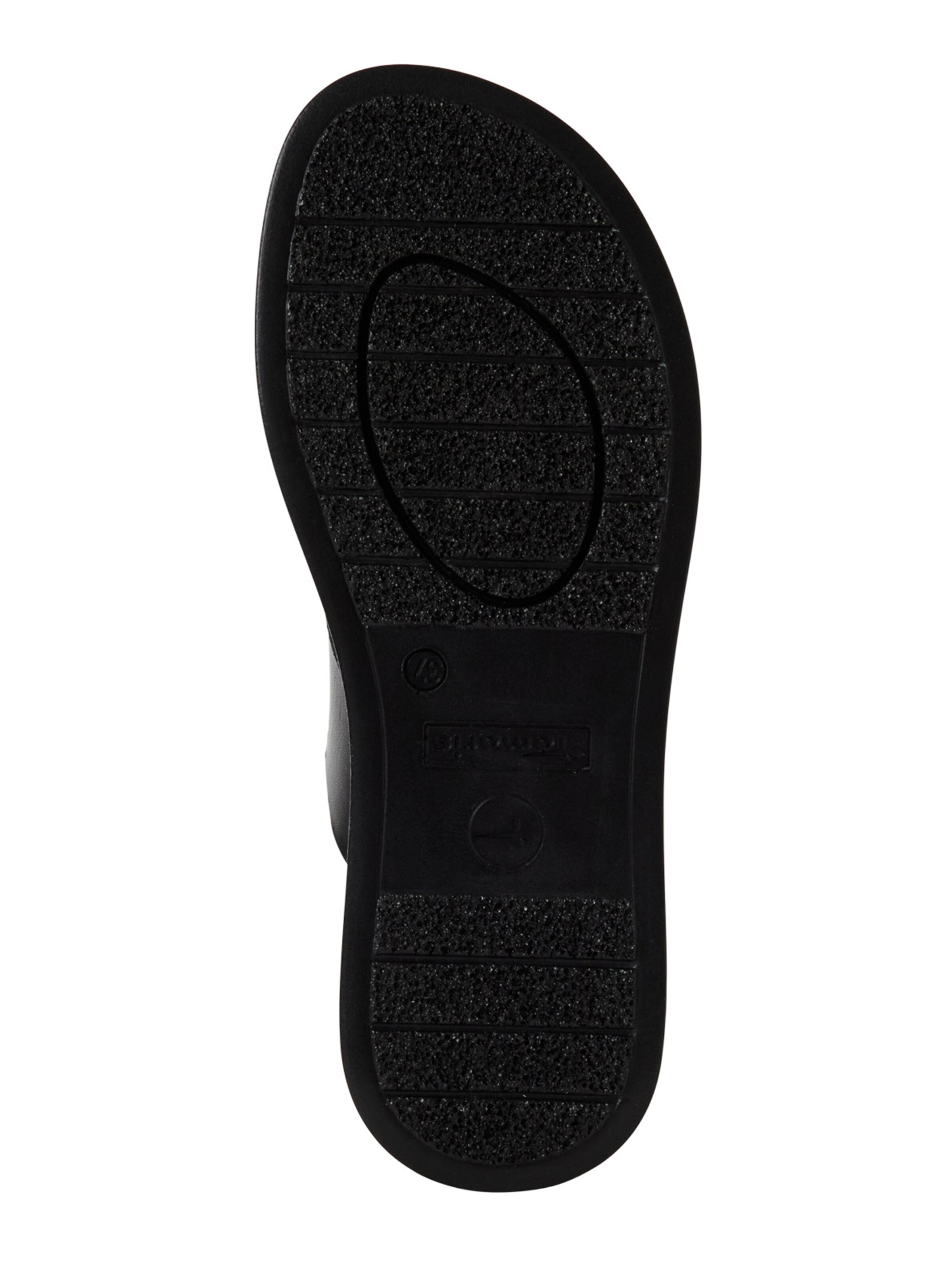 Tamaris Papucs - fekete