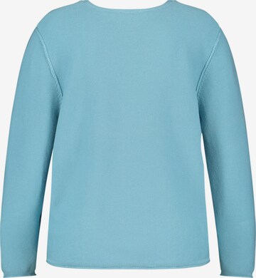 SAMOON Pullover in Blau