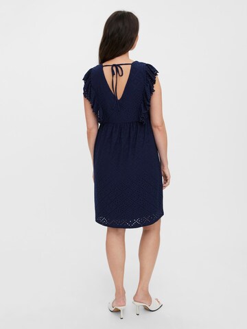 Vero Moda Maternity Zomerjurk 'VMMTassa' in Blauw