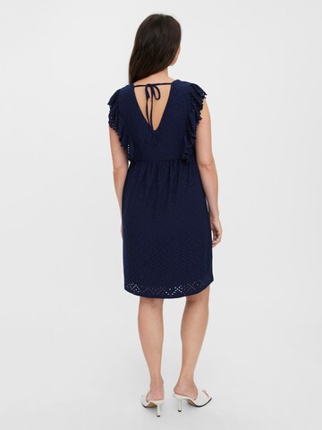 Vero Moda Maternity Dress 'TASSA' in Blue