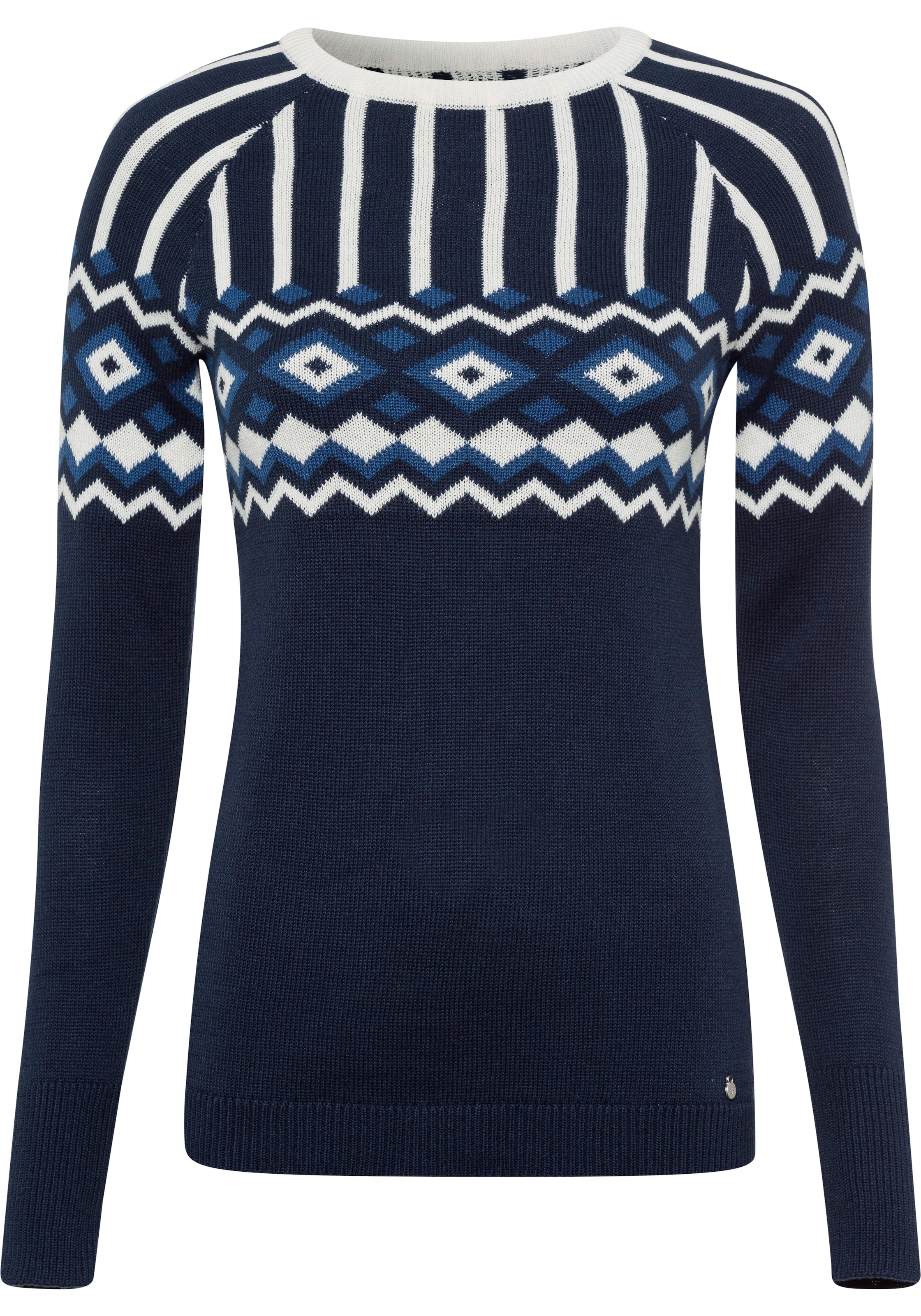 AJC Pullover in Blau: Vorderseite