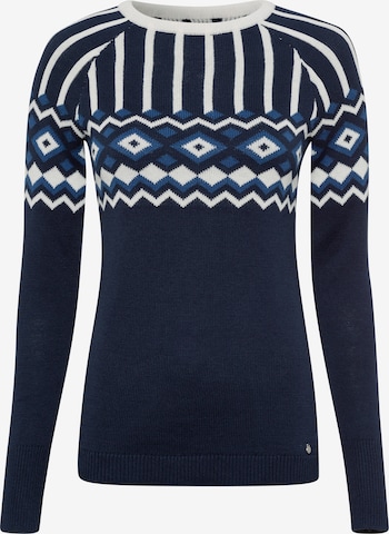 AJC Pullover in Blau: Vorderseite