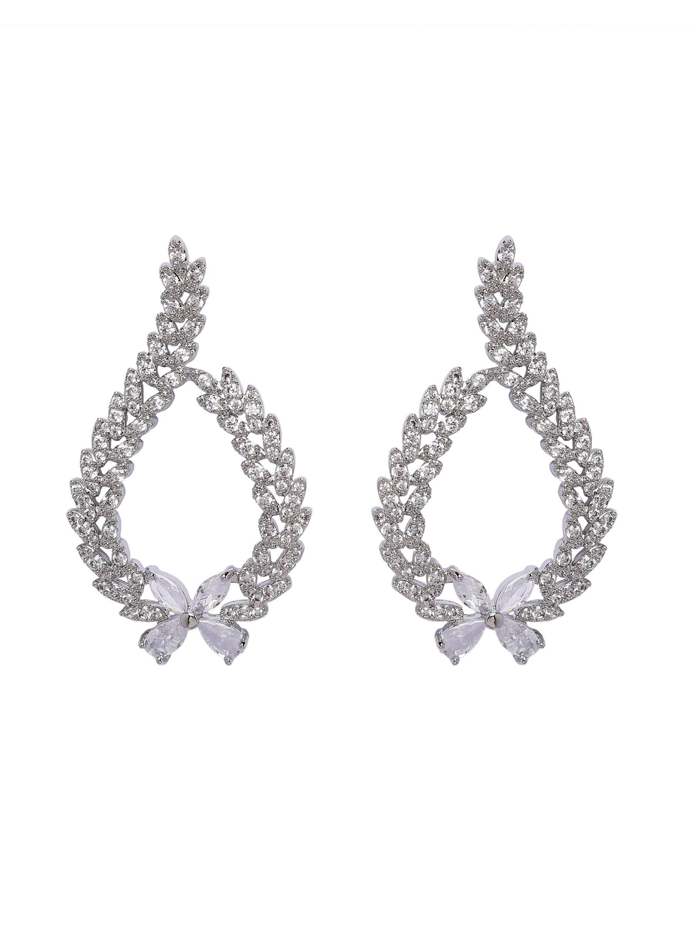 AVANT-GARDE PARIS - Pendientes 'Brigitaa' en plata: frente