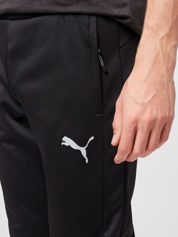 Regular Pantalon de sport PUMA en noir