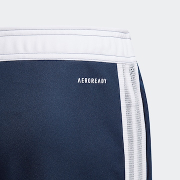 Coupe slim Pantalon de sport 'Tiro' ADIDAS PERFORMANCE en bleu