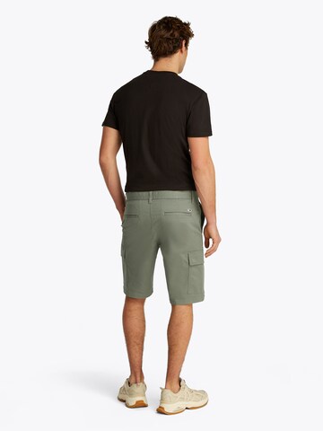 Tommy Jeansregular Cargo hlače 'SCANTON' - zelena boja