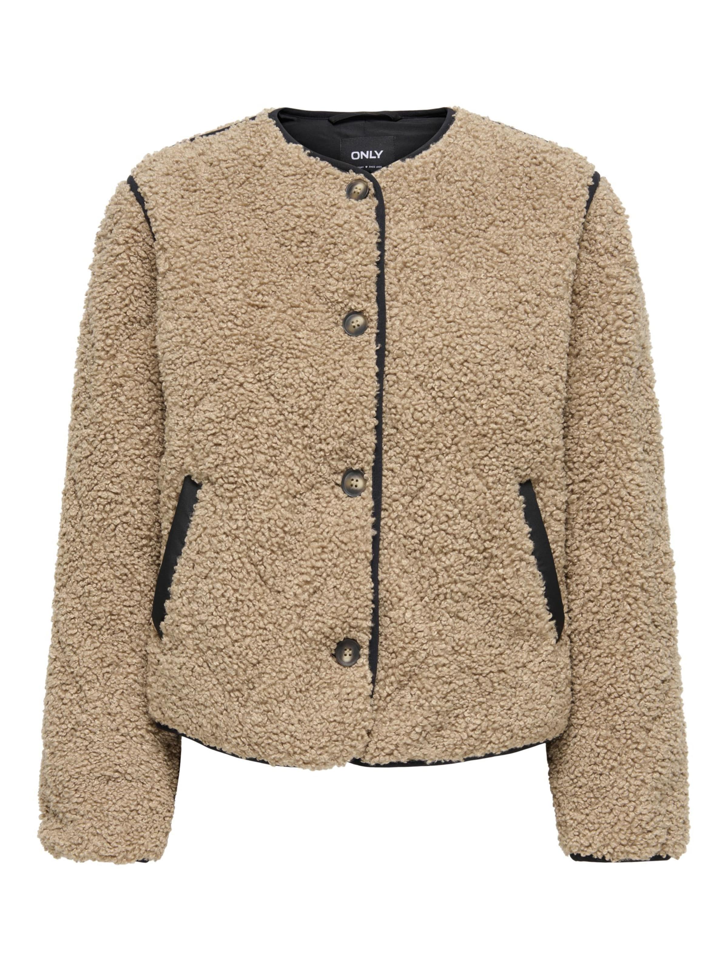 ONLY - Chaqueta de entretiempo 'ONLInes' en marrón: frente