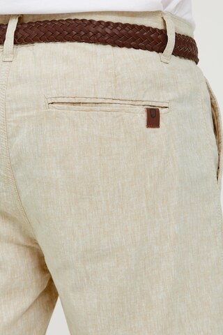 INDICODE JEANS - regular Pantalón plisado 'Ledian' en beige