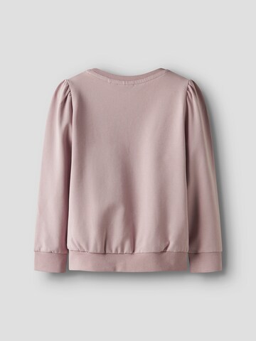 NAME IT Sweatshirt 'NMFJOSE PAW' in Purple