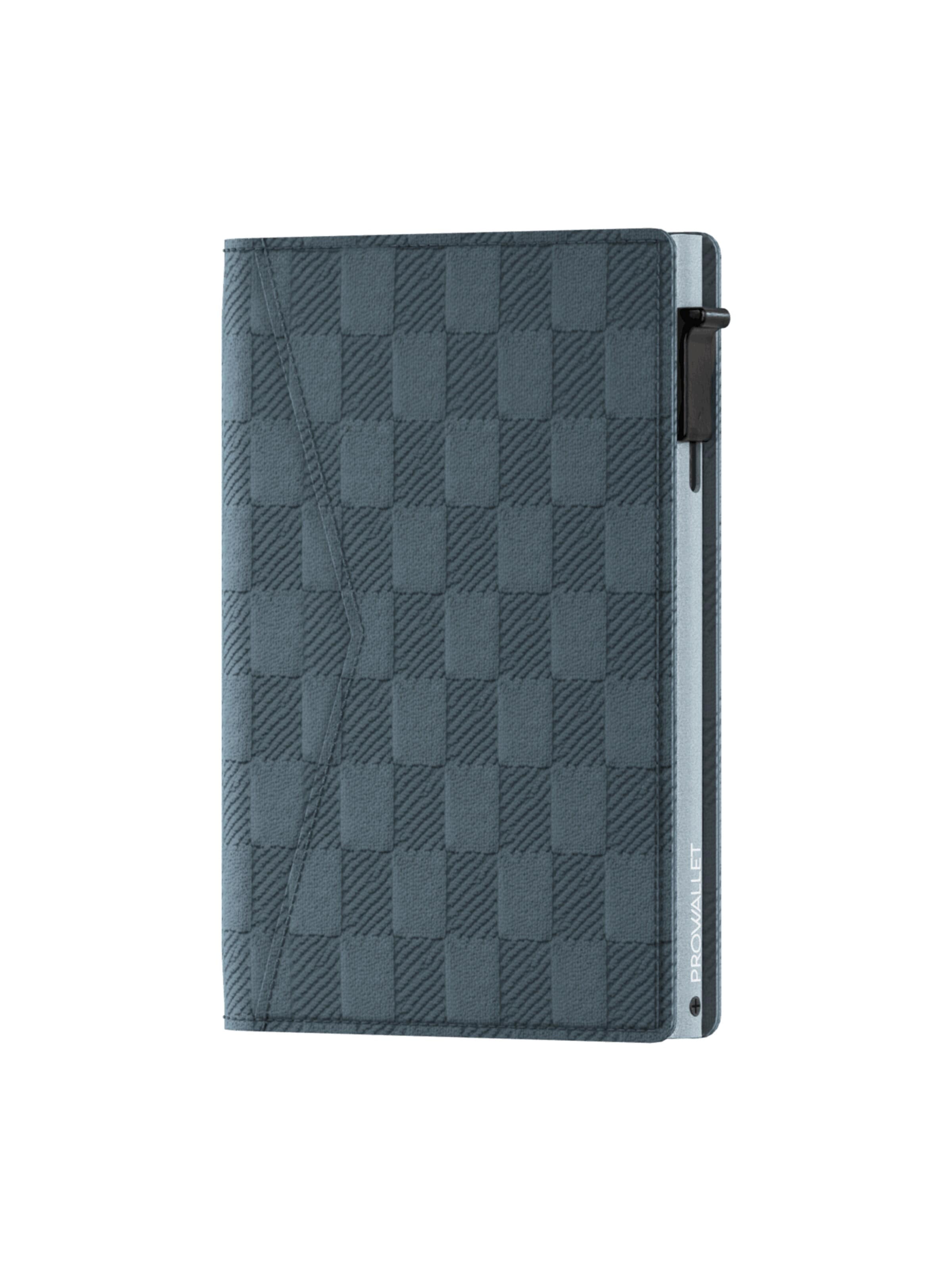 Prowallet Wallet 'Pasjeshouder Slim Panel' in Blue