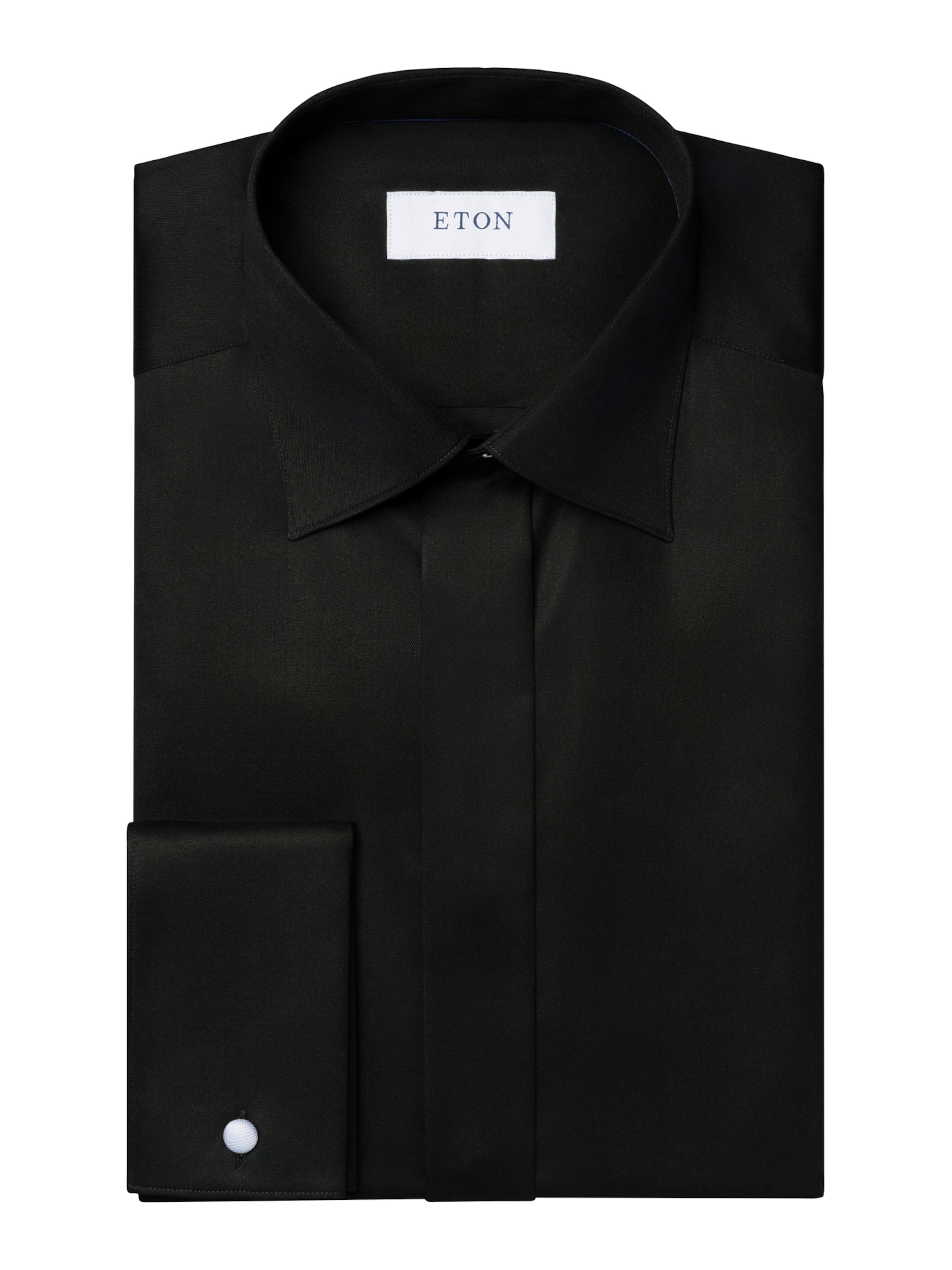 ETON Slim Fit Paita värissä musta