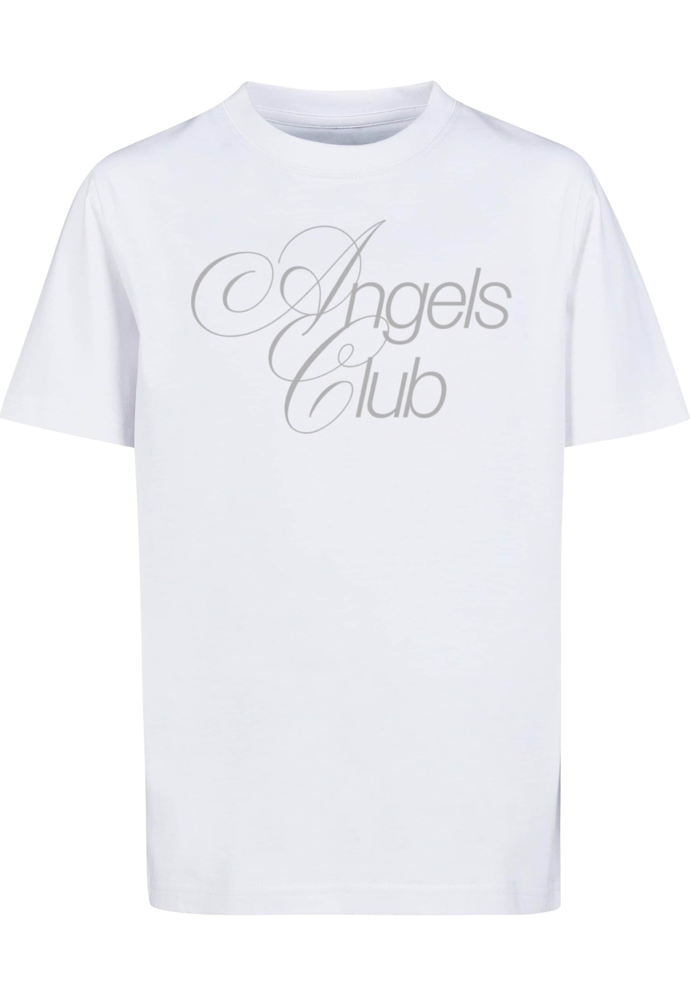 Mister Tee T-Shirt 'The Angles Club' in Weiß: Vorderseite