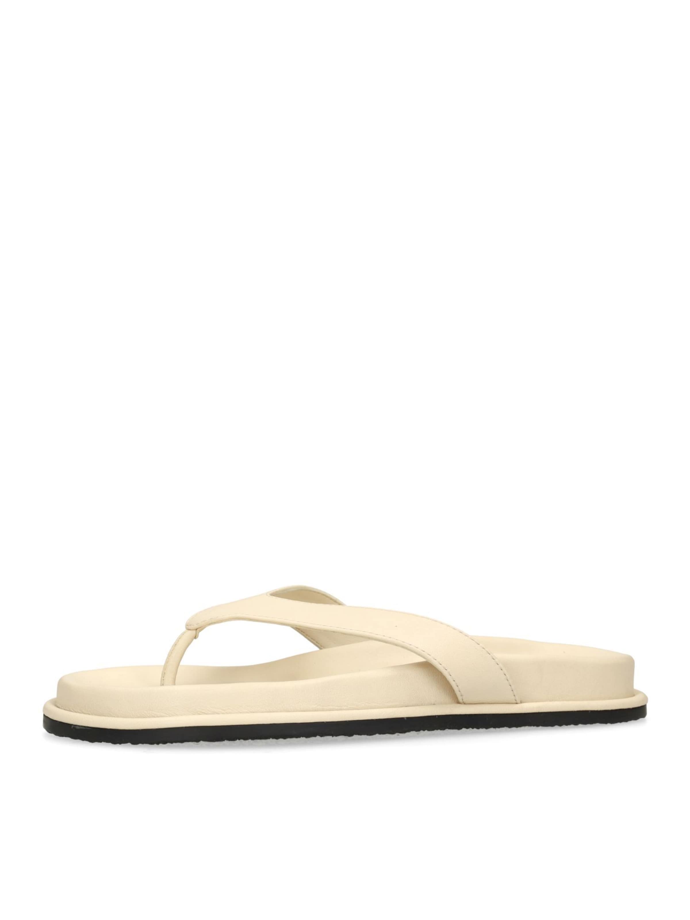 SACHA Pantolette in Weiß: Vorderseite