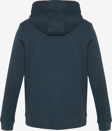 CHIEMSEE Zip-Up Hoodie in Blue