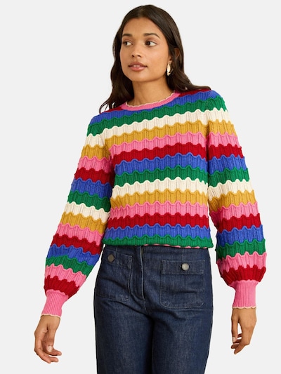 love & roses Pullover i blandingsfarvet, Produktvisning