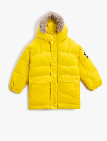 Koton Winter jacket 'Anorak' in Yellow: front