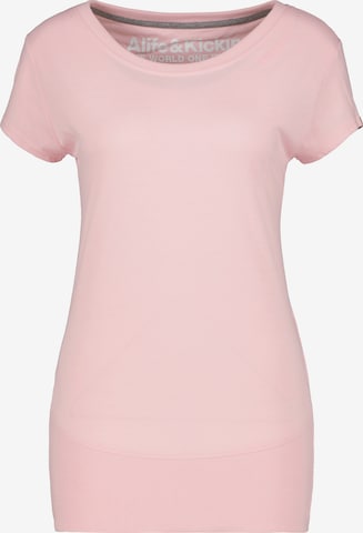 Alife and Kickin Shirt 'KikoAK' in Pink: predná strana