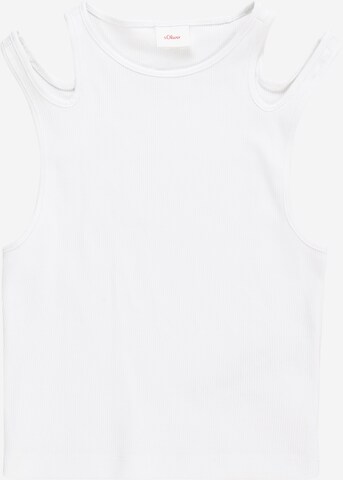 s.Oliver Top in White: front