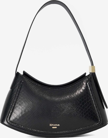 Dune LONDON Schultertasche 'Dependent' in Schwarz: Vorderseite