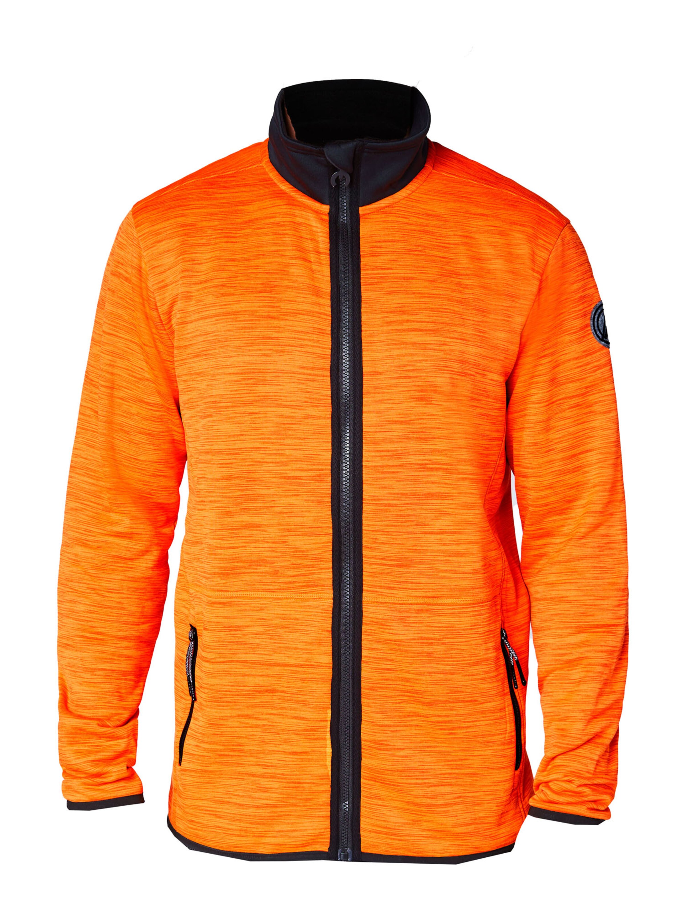 orange sweat jacket