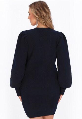 faina Dress in Blue