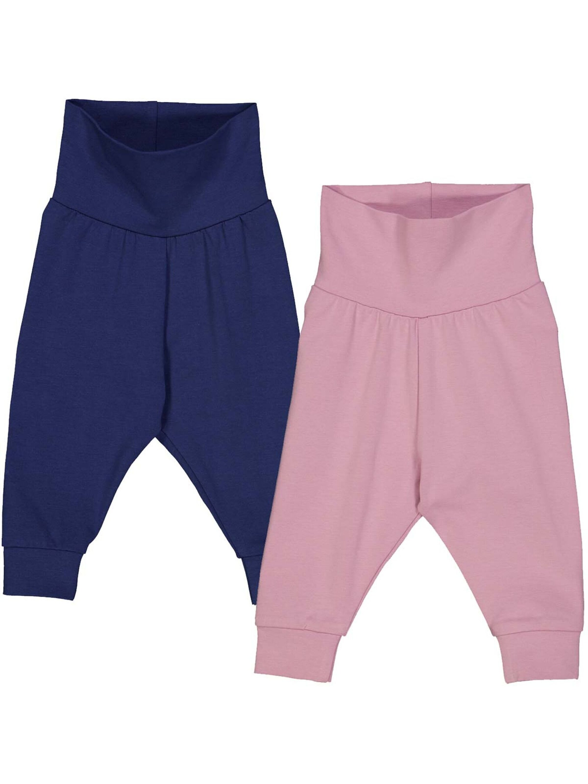 Effilé Pantalon Fred's World by GREEN COTTON en bleu : devant