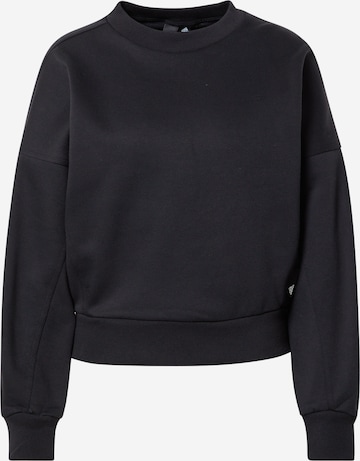 ADIDAS SPORTSWEAR Athletic Sweatshirt in Black: front