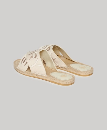 Superdry Pantolette in Beige