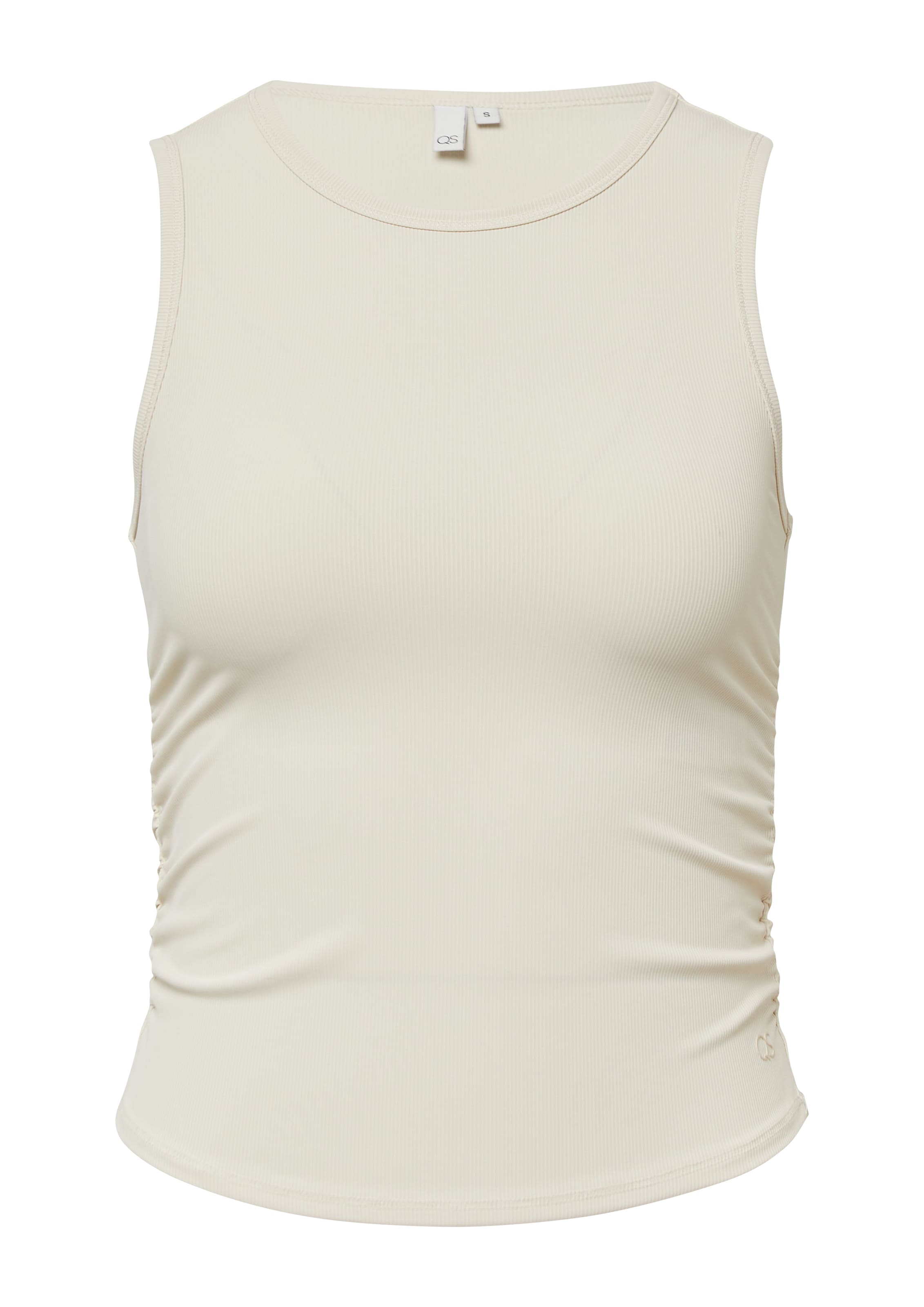 QS Top in Beige: Vorderseite
