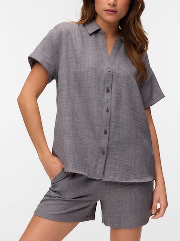 VERO MODA - Loosefit Pantalón 'VMMelaney' en gris: frente