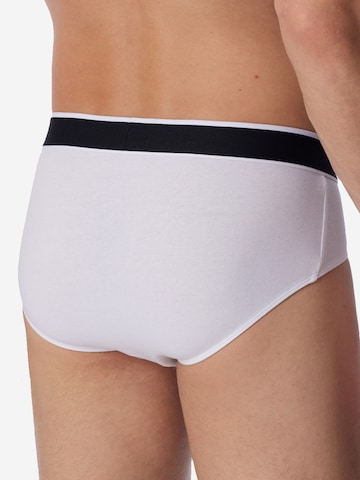 SCHIESSER Slip '95/5 Organic Cotton' in Wit
