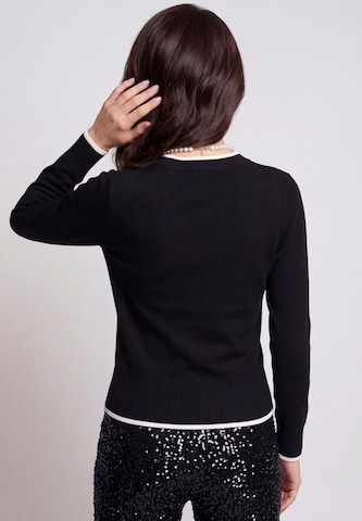 faina - Pullover em preto