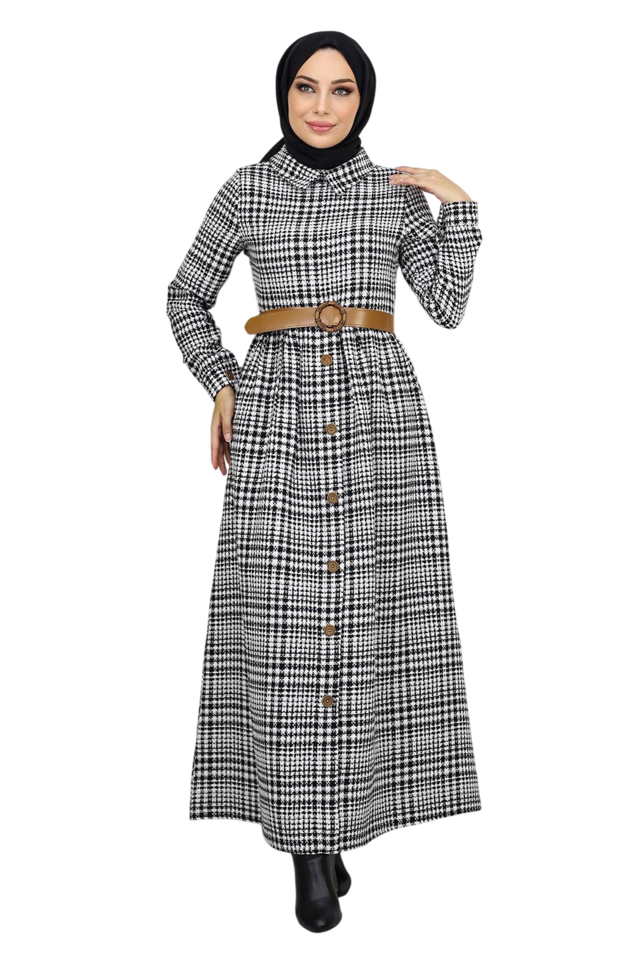 MODAMIHRAM Jurk in Zwart