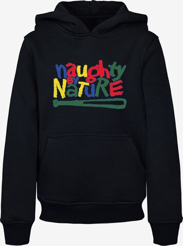 Merchcode Sweatshirt 'Naughty By Nature' in Schwarz: predná strana