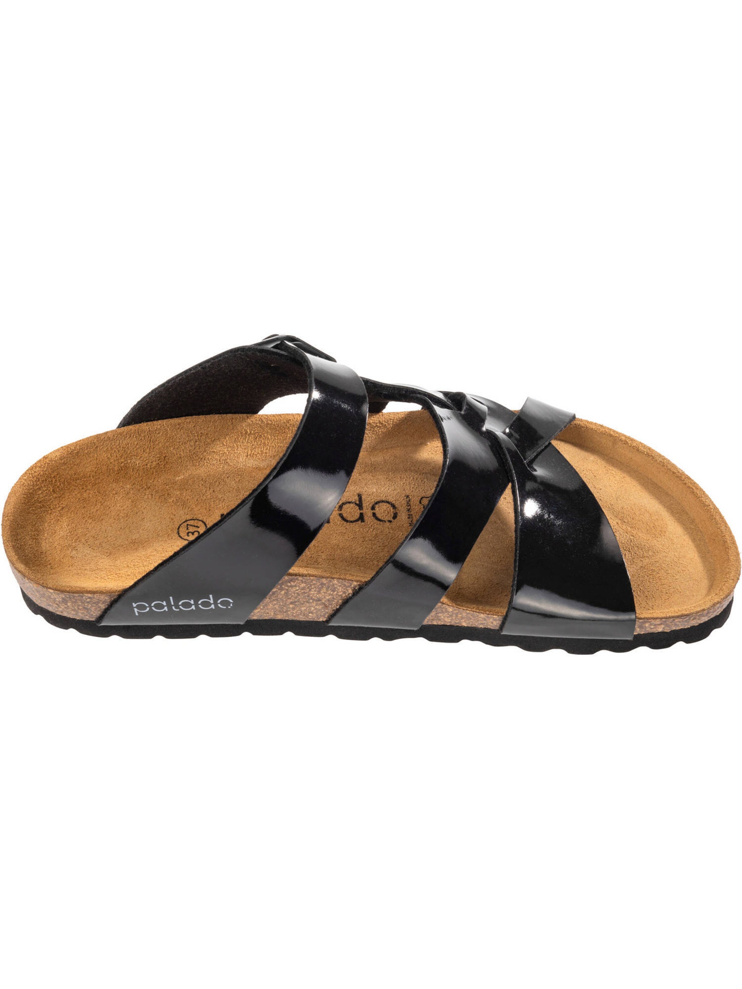 Mule 'Kreta' Palado en noir