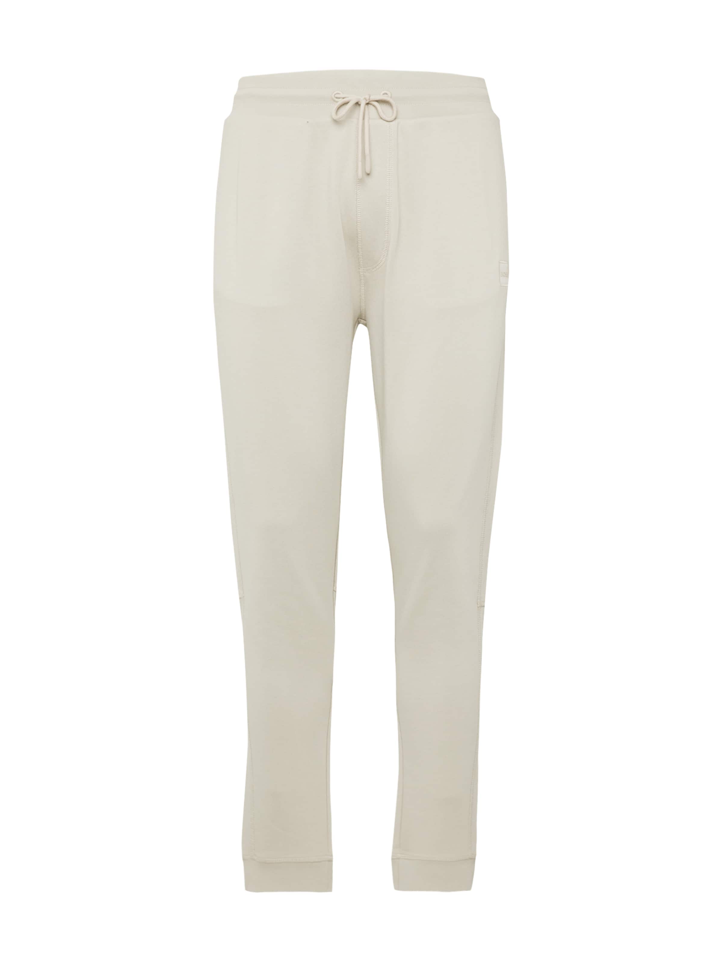BOSS Дънки Tapered Leg Панталон 'Sestart' в бежово: отпред