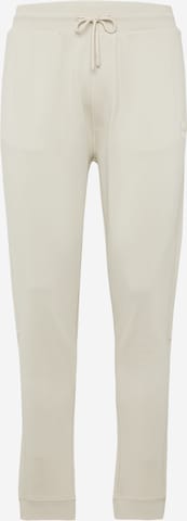 BOSS Tapered Pants 'Sestart' in Beige: front