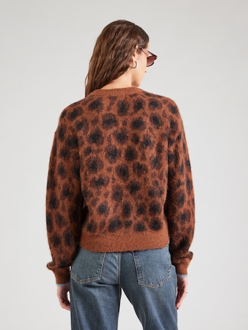 SCOTCH & SODA Neulepaita 'FUZZY' värissä ruskea