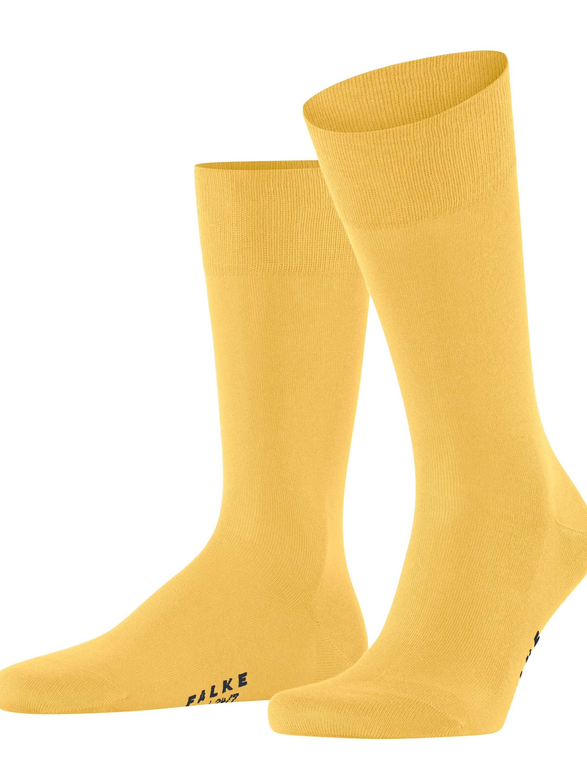 FALKE Socks 'Cool 24/7' in Yellow: front