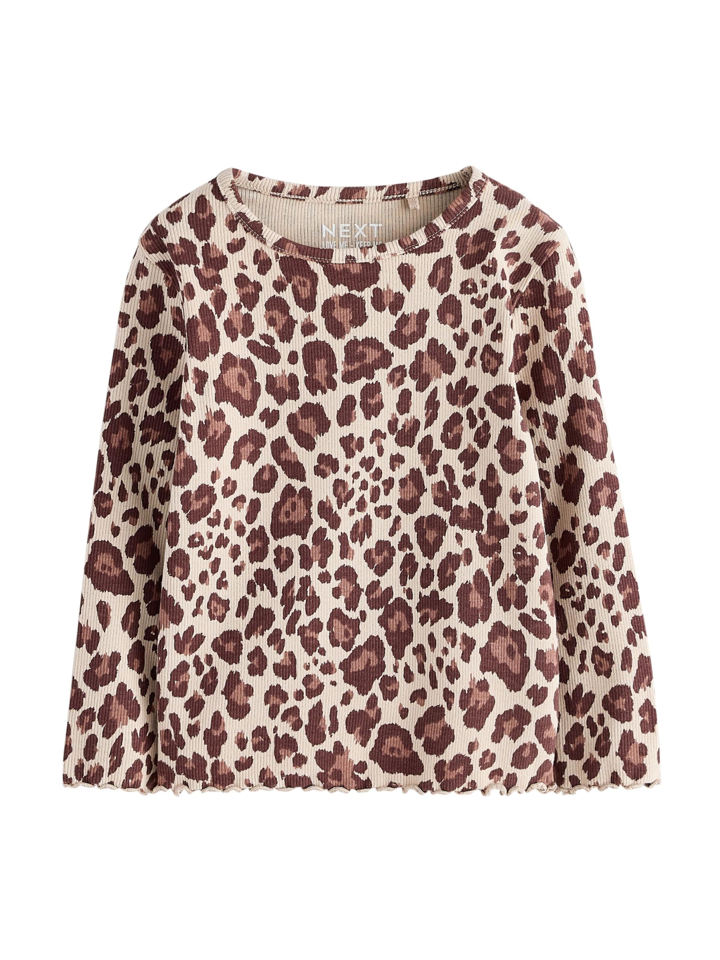 T-Shirt Next en marron : devant