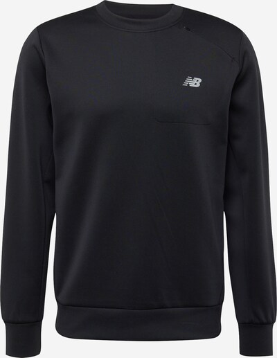 new balance Camiseta deportiva en gris claro / negro, Vista del producto