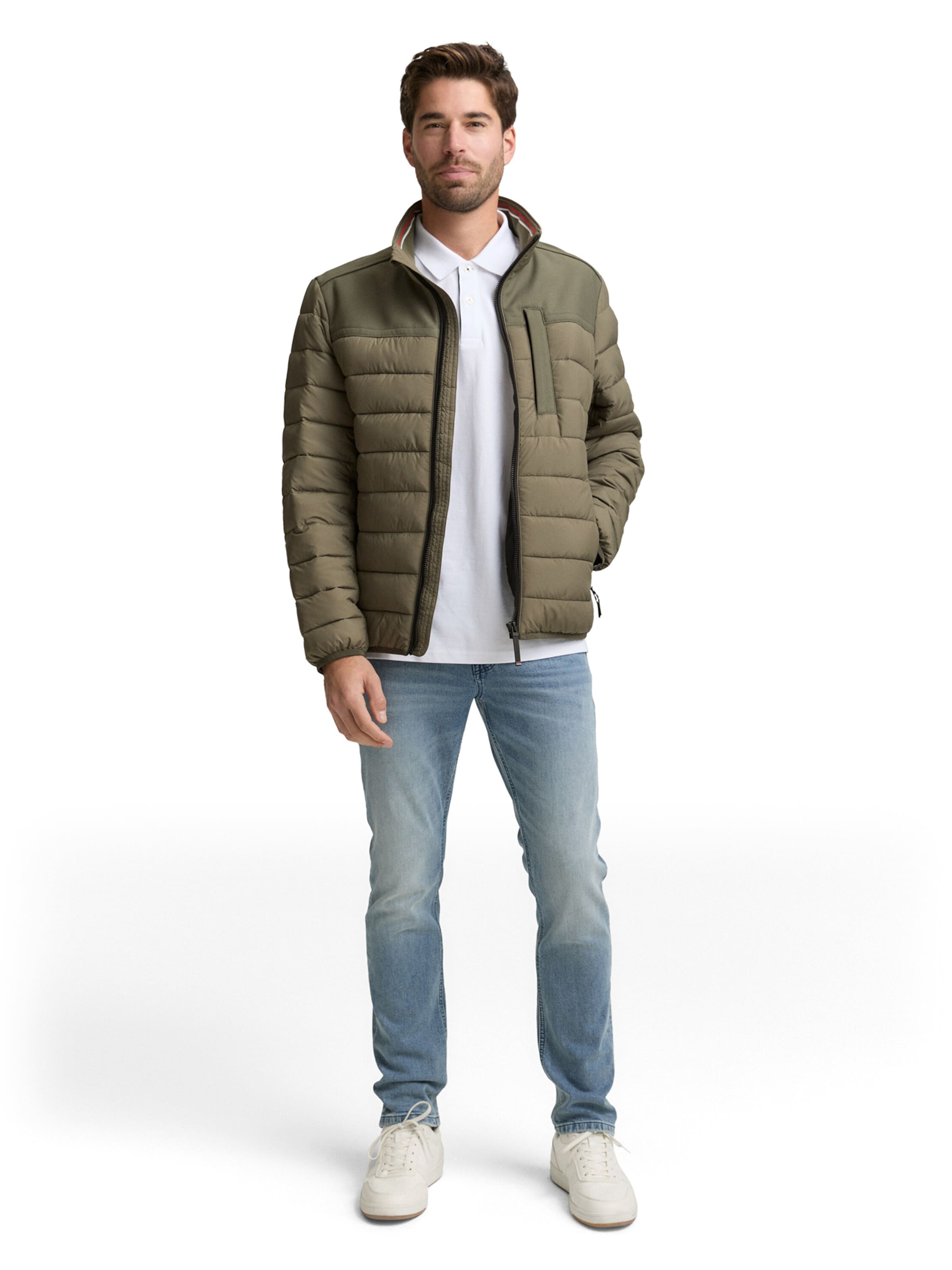 TOM TAILOR Jacke in Grün