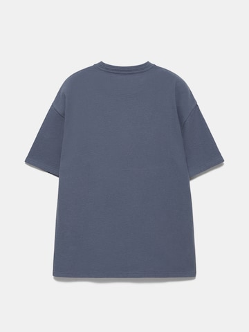 Pull&Bear Shirt in Blauw
