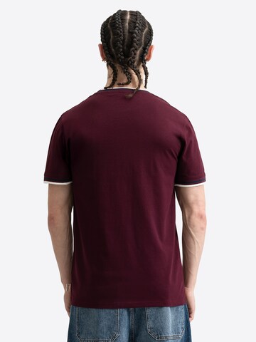LONSDALE - Camiseta 'Quin' en rojo