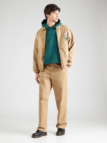 Abercrombie & Fitch Bluzka sportowa 'ESSENTIAL POPOVER' w kolorze zielony